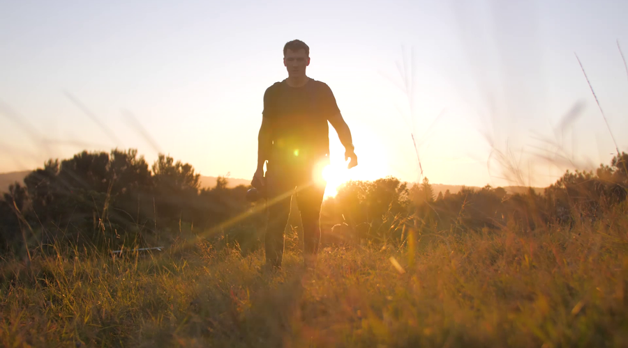 Awesome afternoon golden light from North Mona Vale Headland