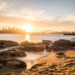 Load image into Gallery viewer, Golden Sydney Harbour Sunset