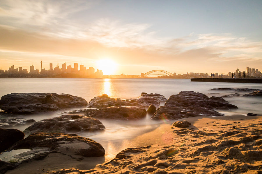 Golden Sydney Harbour Sunset