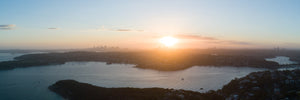 Sydney Harbour Sunset from Tania Park